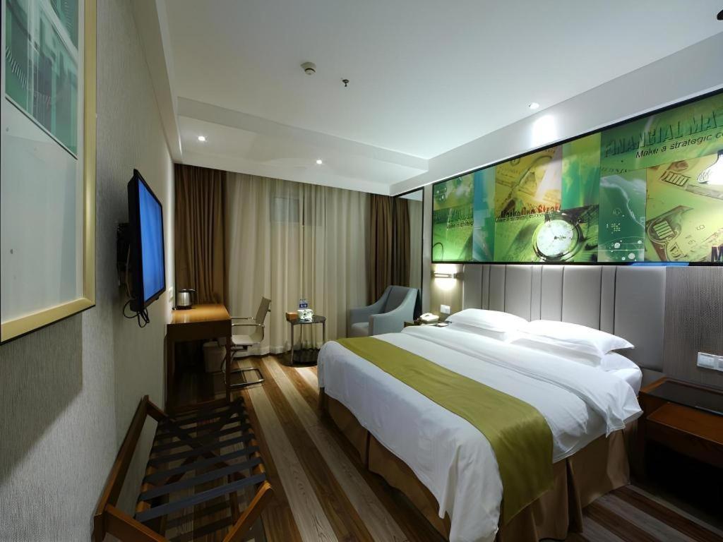 Greentree Inn Fujian Fuzhou Software Park River View Business Hotel Exteriör bild