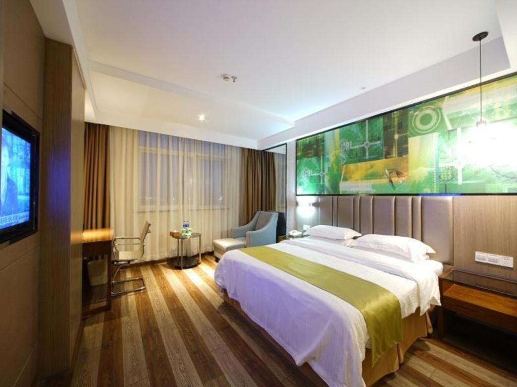 Greentree Inn Fujian Fuzhou Software Park River View Business Hotel Exteriör bild