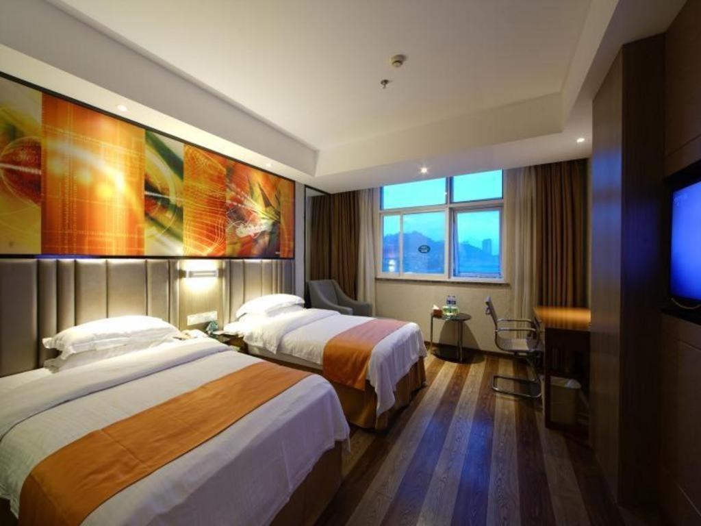 Greentree Inn Fujian Fuzhou Software Park River View Business Hotel Exteriör bild