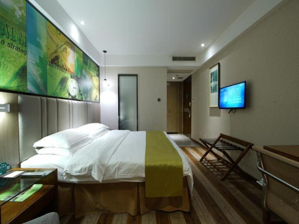Greentree Inn Fujian Fuzhou Software Park River View Business Hotel Exteriör bild