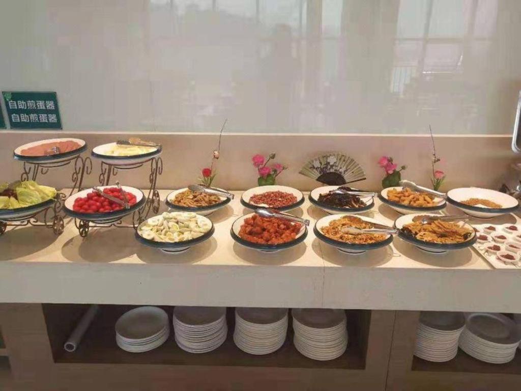 Greentree Inn Fujian Fuzhou Software Park River View Business Hotel Exteriör bild