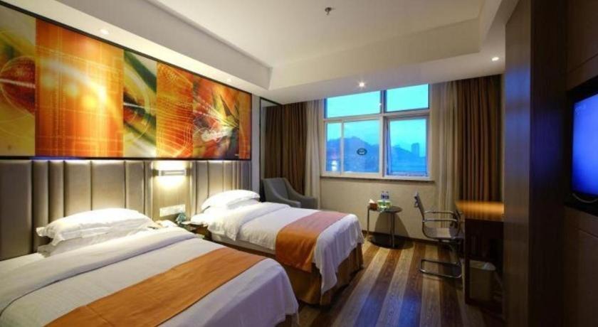 Greentree Inn Fujian Fuzhou Software Park River View Business Hotel Exteriör bild