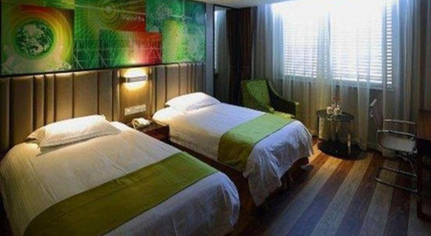 Greentree Inn Fujian Fuzhou Software Park River View Business Hotel Exteriör bild